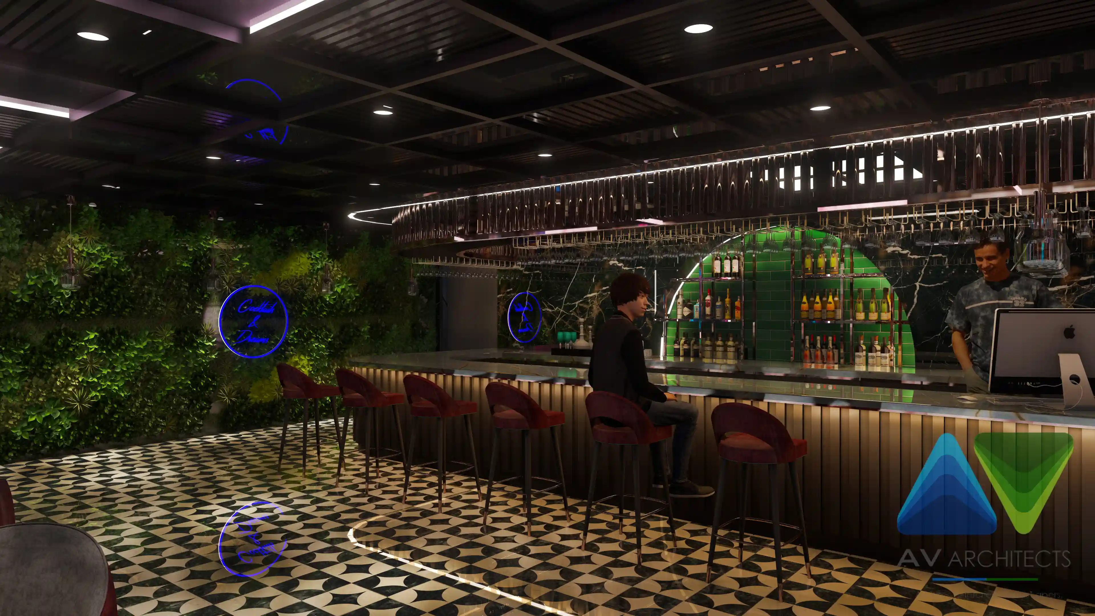 Night Club commercial Interior Project